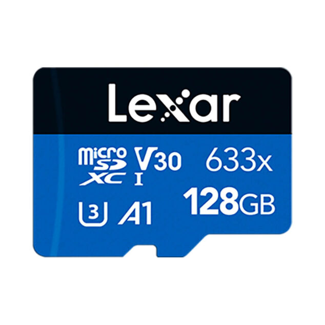 128GB Lexar 633X MicroSD Card Speed 100MB/s